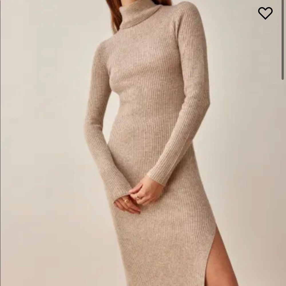 Reformation Robin Cashmere Dress Size Medium